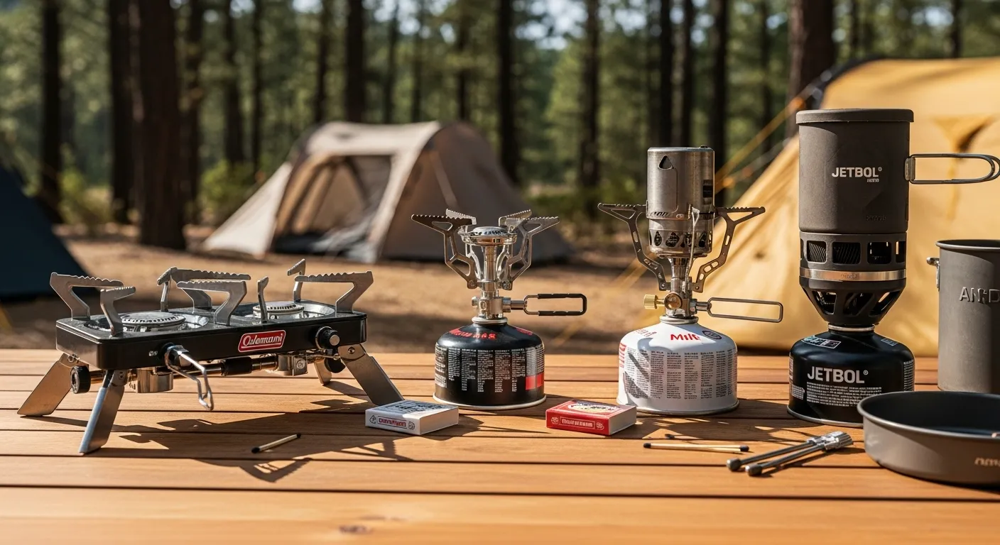 melhores fogareiros para camping