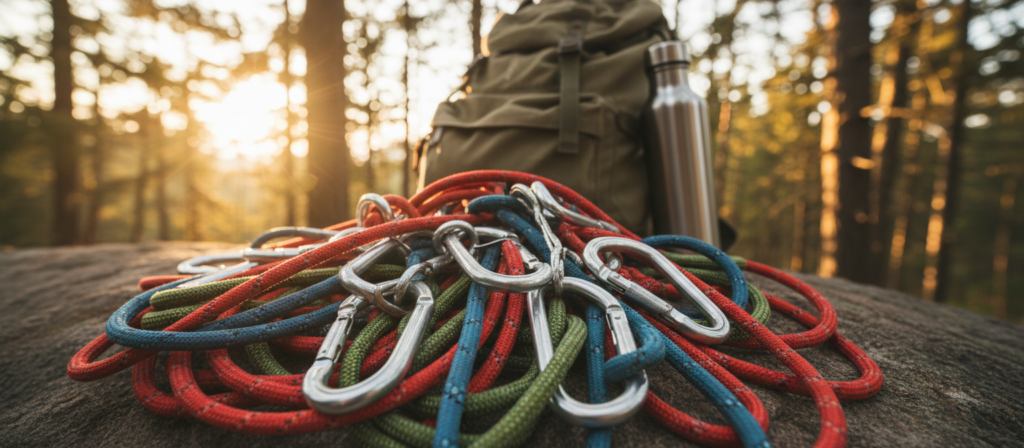 Cordas e mosquetões
