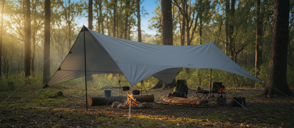 Toldos e asas de morcego