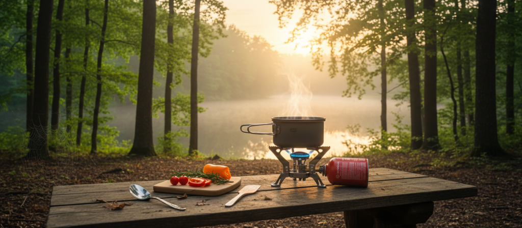 fogareiro de camping